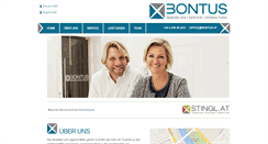 Desktop Screenshot of bontus.at